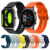 20mm sports silicone watch strap band for haylou rs 4  mibro lite